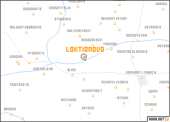 map of Loktionovo