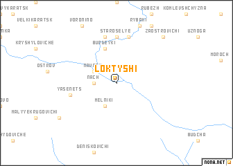map of Loktyshi