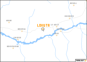 map of Lokuta