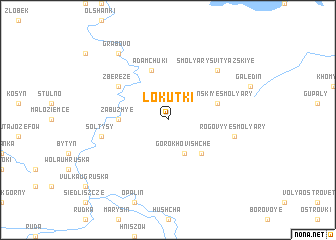 map of Lokutki