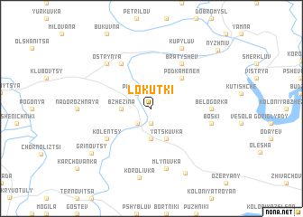 map of Lokutki