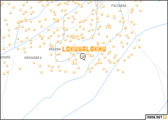map of Lokūwāla Khu