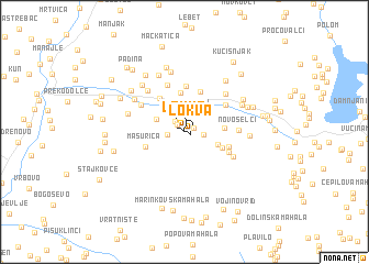 map of Lokva