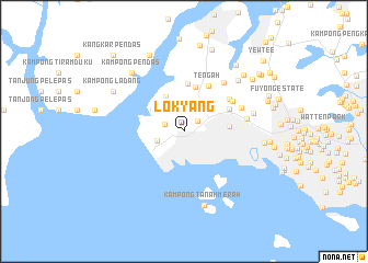 map of Lokyang