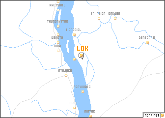 map of Lok