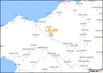 map of Lolah