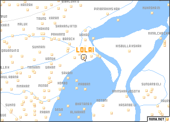 map of Lolai