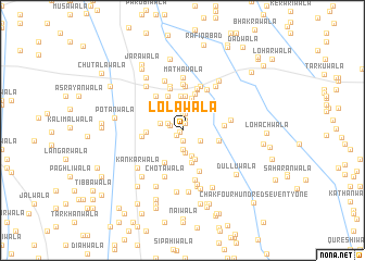 map of Lolawāla