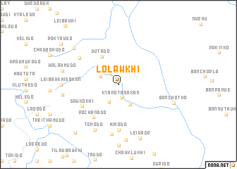 map of Lolawkhi