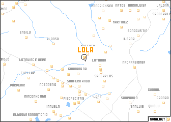 map of Lola