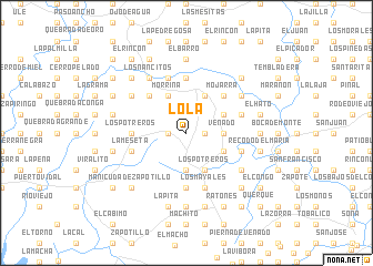 map of Lolá