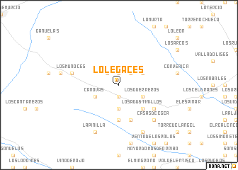 map of Lo Legaces