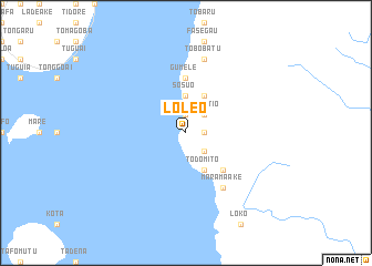 map of Loleo