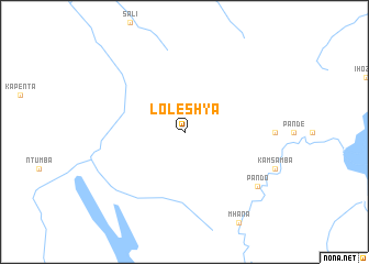 map of Loleshya