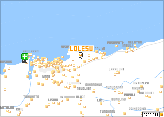 map of Lolesu