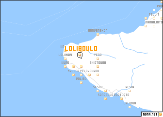 map of Loliboulo