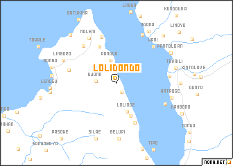 map of Lolidondo