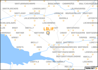 map of Lolif