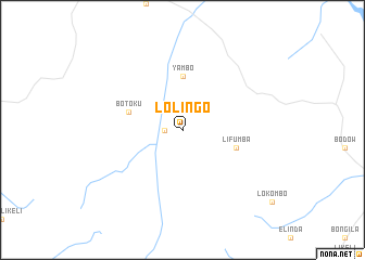 map of Lolingo