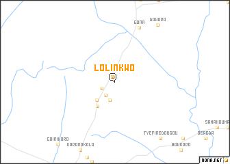map of Lolinkwo