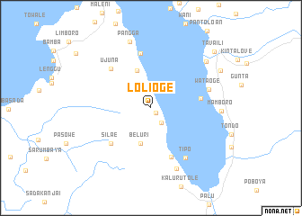 map of Lolioge