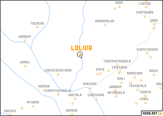 map of Loliva