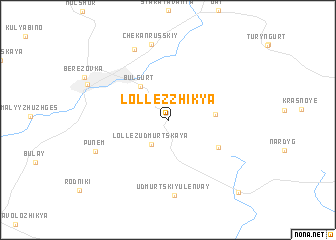 map of Lollez-Zhik\