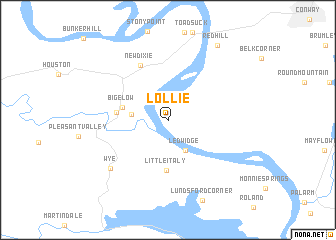 map of Lollie
