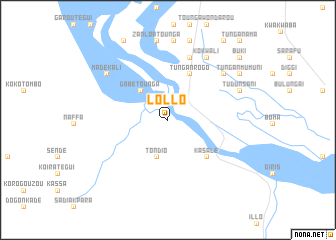 map of Lollo