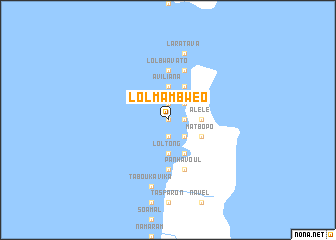 map of Lolmambwéo