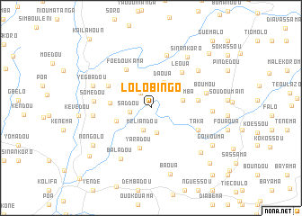 map of Lolobingo