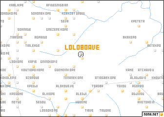 map of Loloboavé