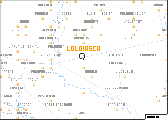 map of Loloiasca