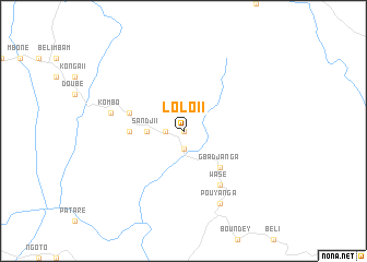 map of Lolo II