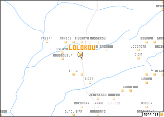 map of Lolokou