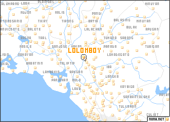 map of Lolomboy