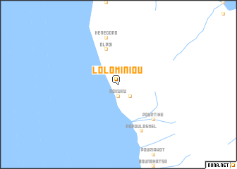 map of Lolominiou