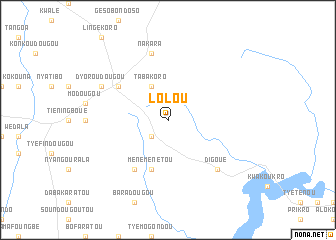 map of Lôlou