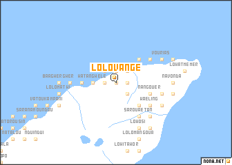 map of Lolovangé