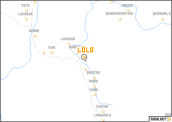 map of Lolo