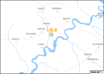 map of Lolo