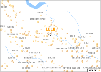 map of Lo\