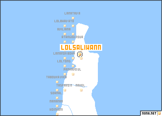 map of Lolsaliwann