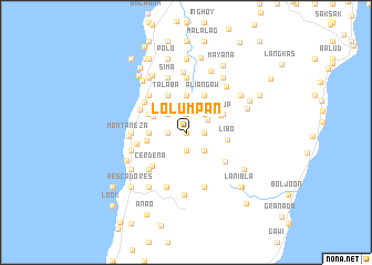 map of Lolumpan