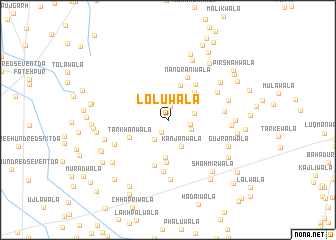 map of Loluwāla