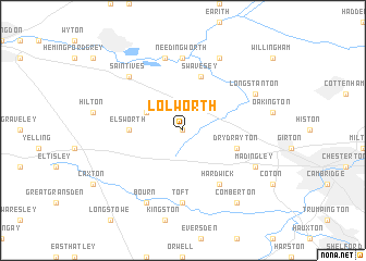 map of Lolworth