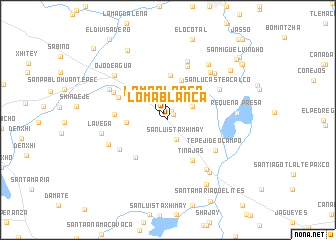 map of Loma Blanca