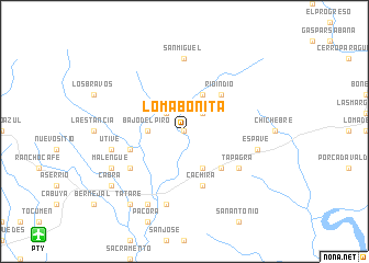 map of Loma Bonita