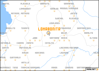map of Loma Bonita