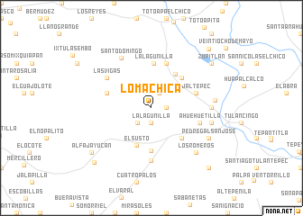 map of Loma Chica